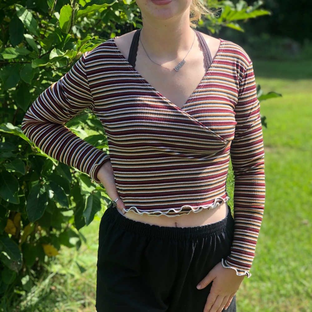 Striped long sleeve